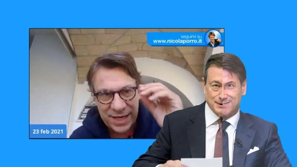 nicola porro mario draghi giuseppe conte