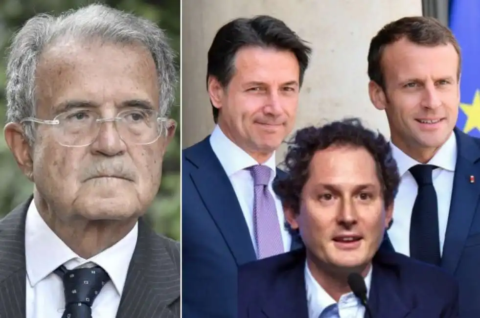 prodi conte macron john elkann