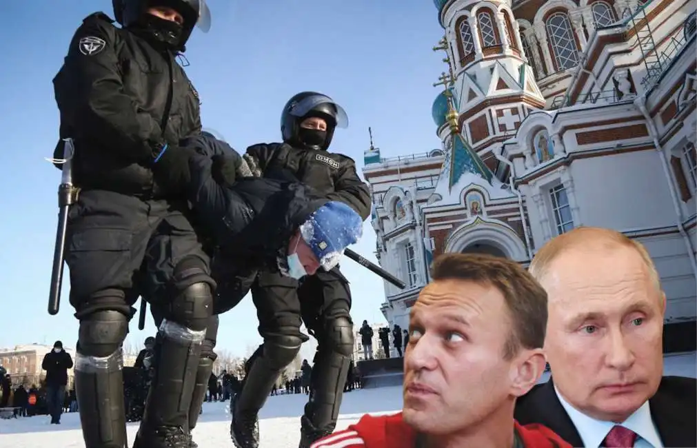 proteste russia alexey navalny vladimir putin