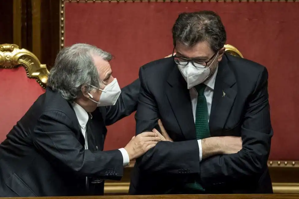 renato brunetta giancarlo giorgetti