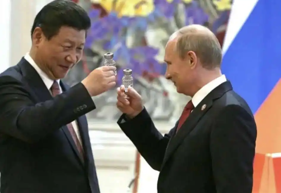 xi jinping vladimir putin vaccino vaccini coronavirus