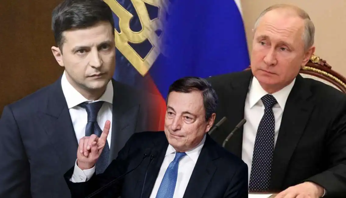 draghi putin zelensky