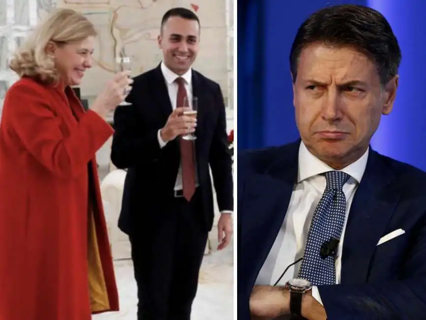 elisabetta belloni luigi di maio giuseppe conte