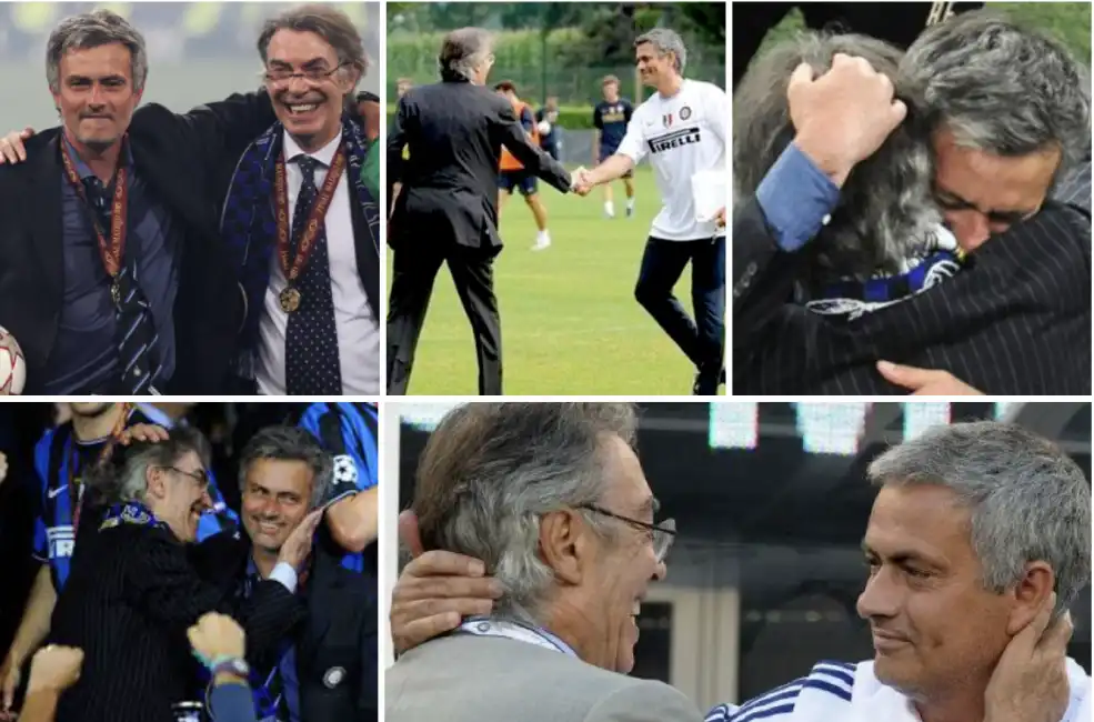 jose mourinho massimo moratti 