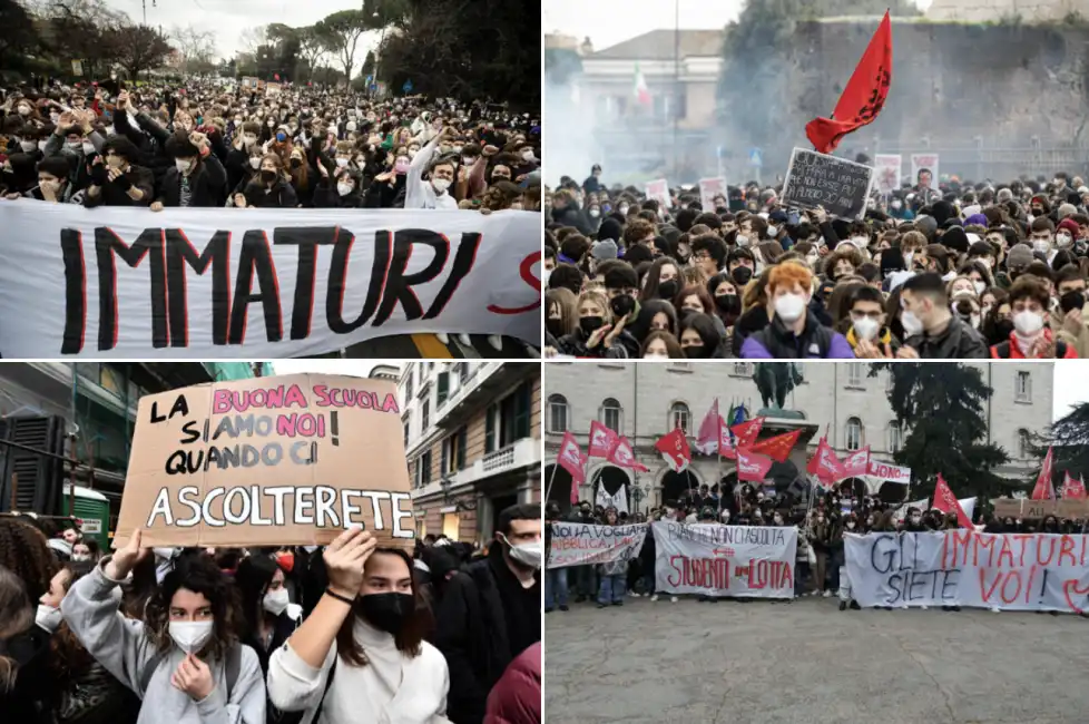 manifestazione studenti