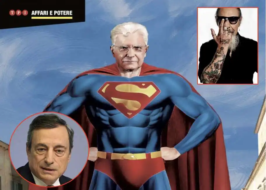 mario draghi sergio mattarella dago 