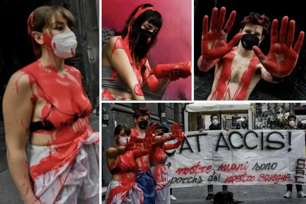 napoli proteste studenti 