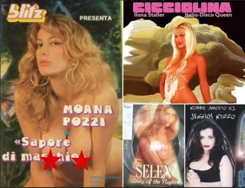 pornostar cantanti cicciolina moana pozzi selen