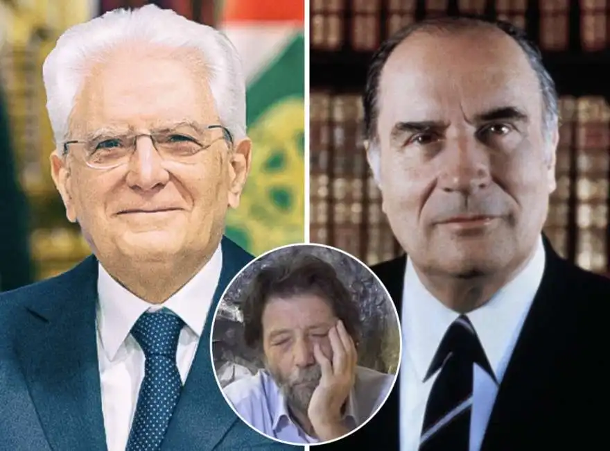 sergio mattarella francois mitterrand massimo cacciari 