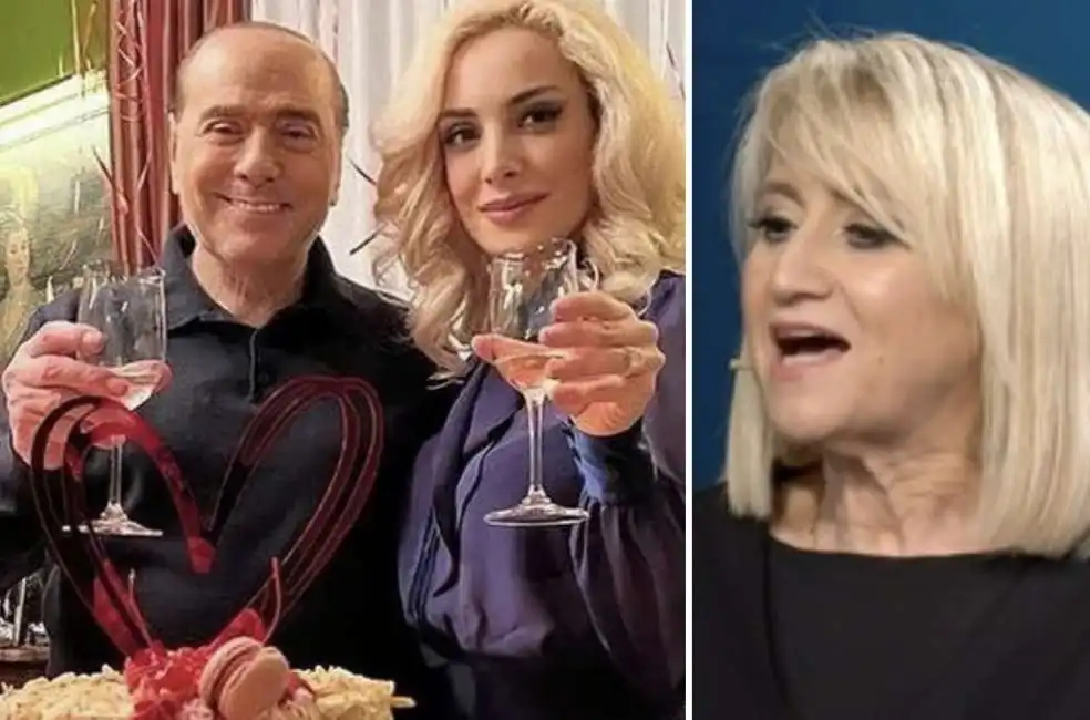 silvio berlusconi marta fascina luciana littizzetto