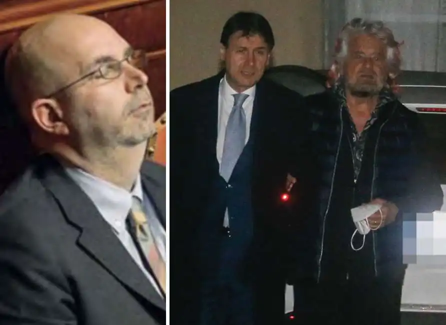 vito crimi beppe grillo giuseppe conte 