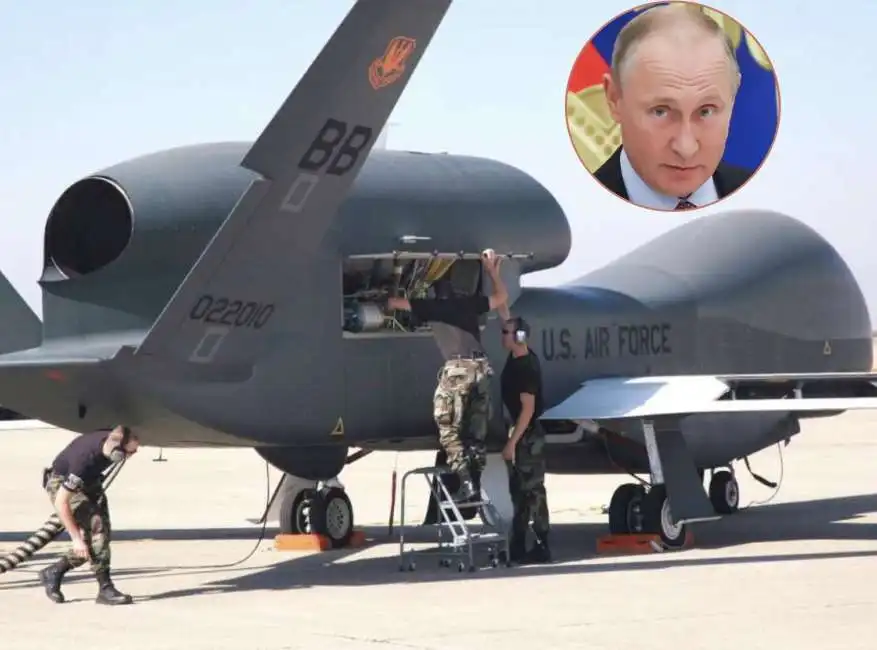 vladimir putin global hawk 