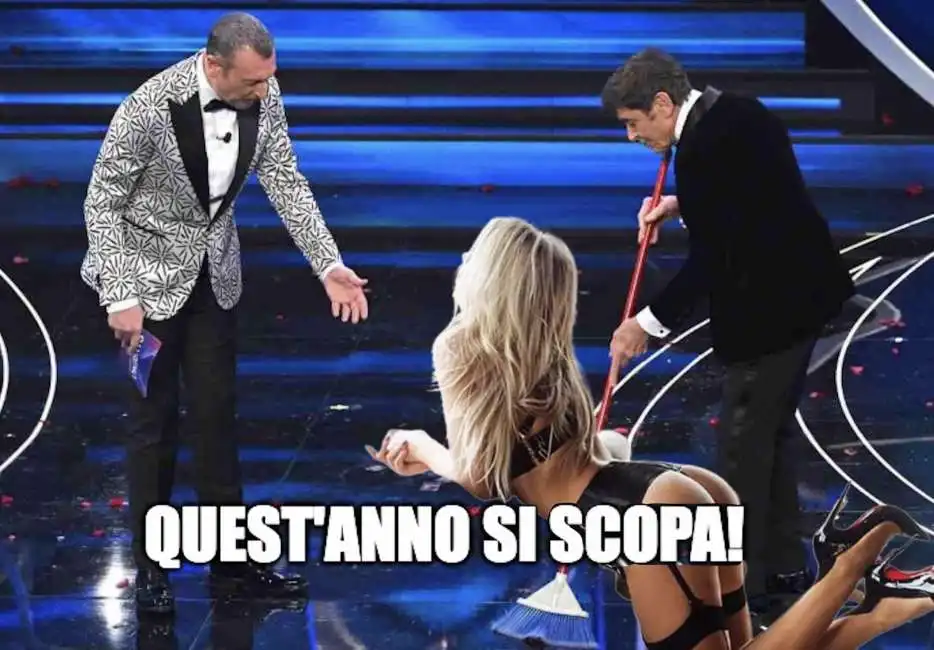 amadeus gianni morandi scopa sanremo 2023 2023sanremo escort