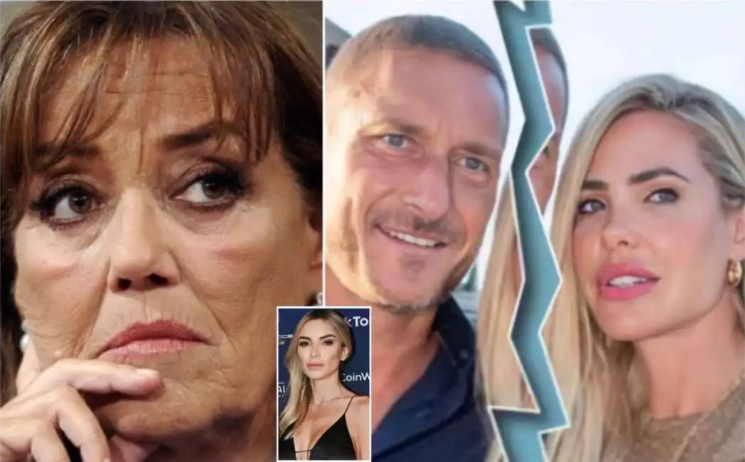 annamaria bernardini de pace francesco totti ilary blasi noemi bocchi