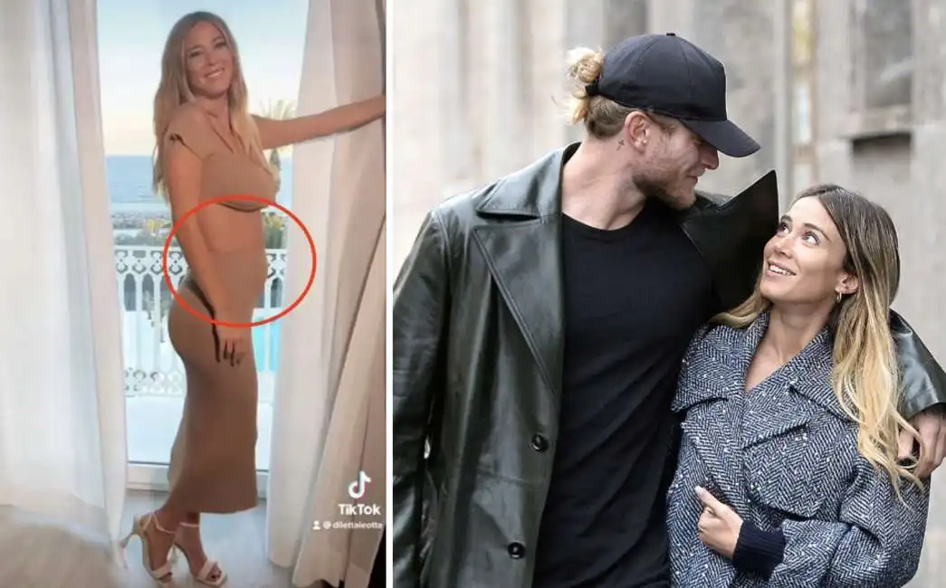 diletta leotta incinta loris karius 