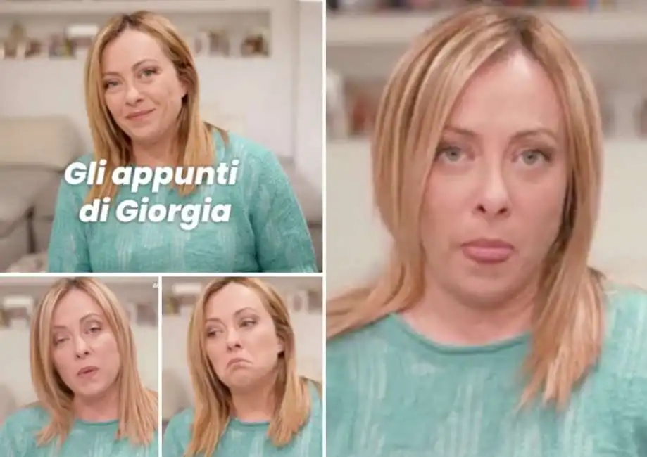 giorgia meloni - gli appunti di giorgia 