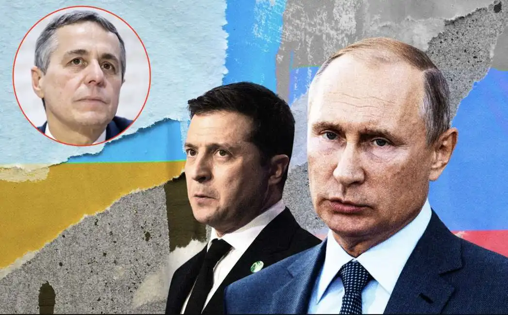 ignazio cassis volodymyr zelensky vladimir putin 