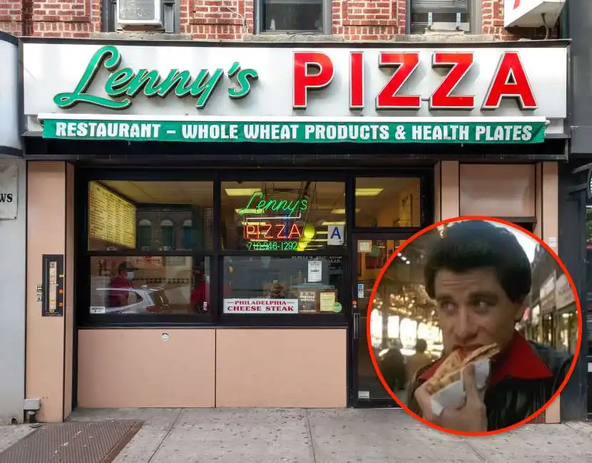 lenny s pizza john travolta febbre del sabato sera 