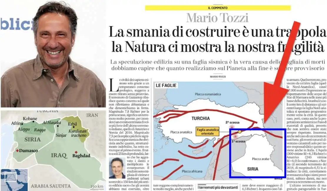 mario tozzi cartografia siria 