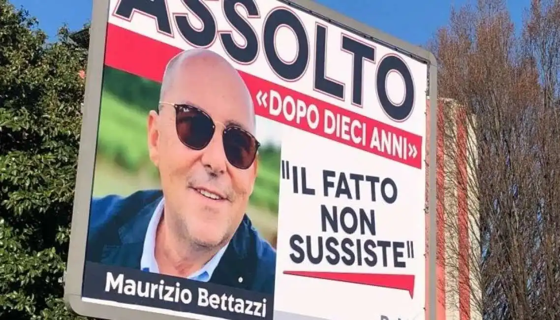 maurizio bettazzi prato assoluzione sentenza manifesti