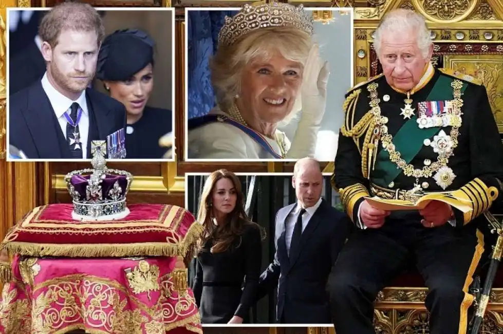 re carlo camilla principe william kate middleton principe harry meghan markle