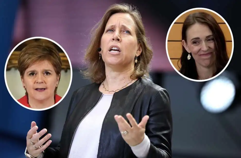 susan wojcicki nicola sturgeon jacinda ardern