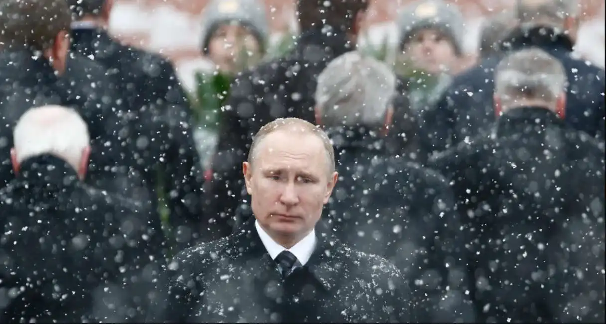 vladimir putin neve inverno