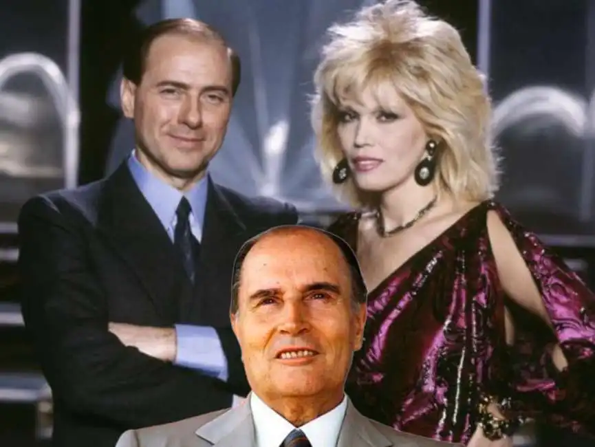 amanda lear silvio berlusconi francois mitterand