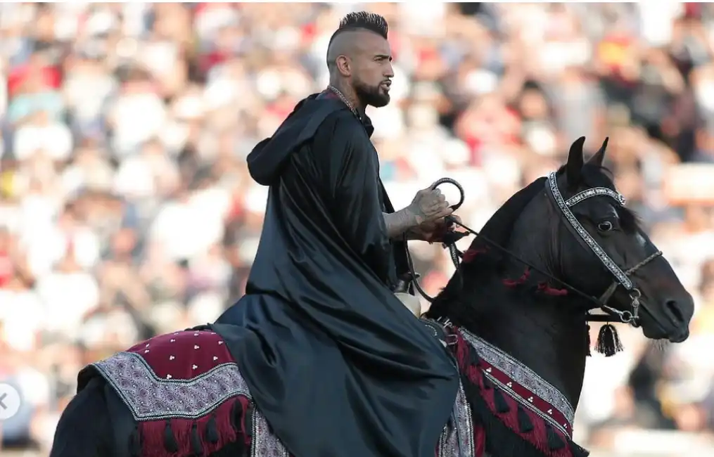 arturo vidal presentazione al colo colo