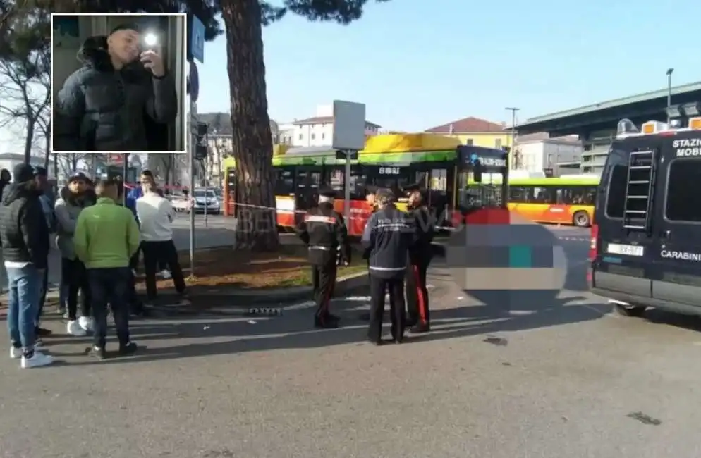 bergamo - 19enne investito da autobus zaccaria belatik 