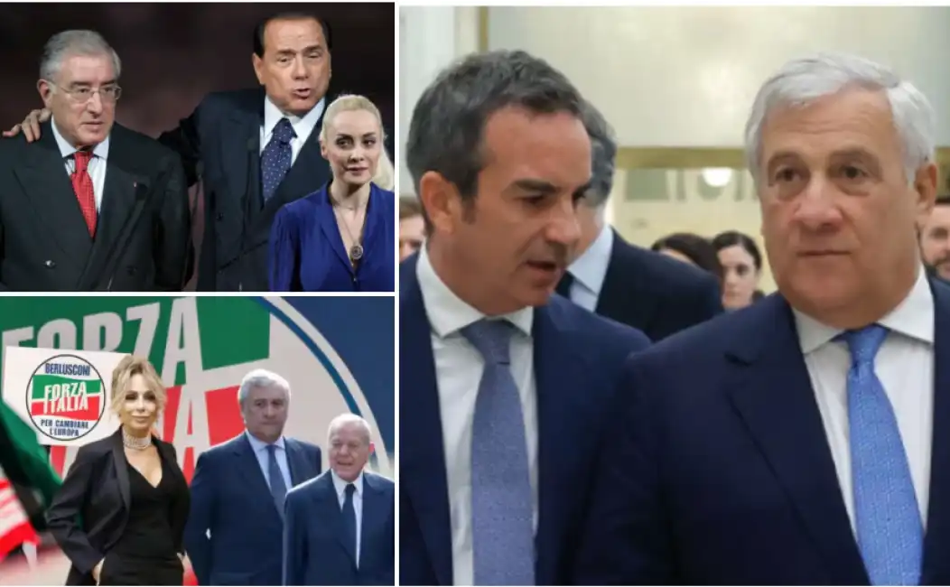 dell'utri fascina marina berlusconi tajani