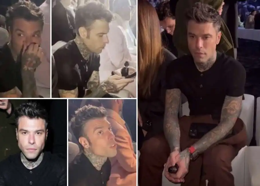 fedez donatella versace chiara ferragni 