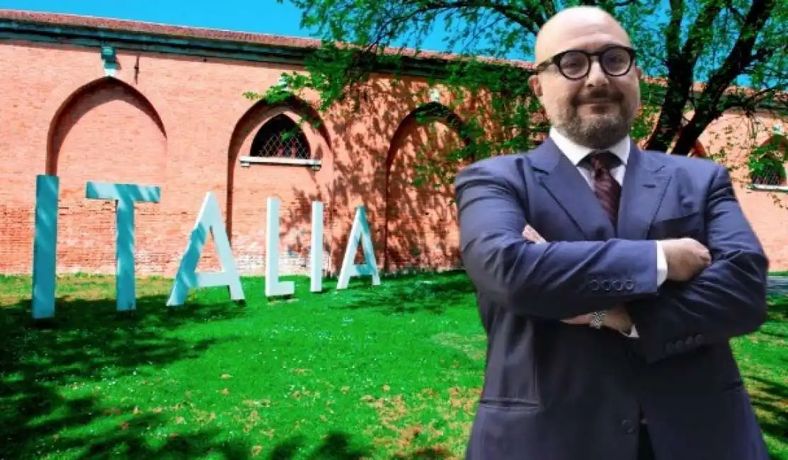 gennaro sangiuliano padiglione italia biennale arte venezia 2024