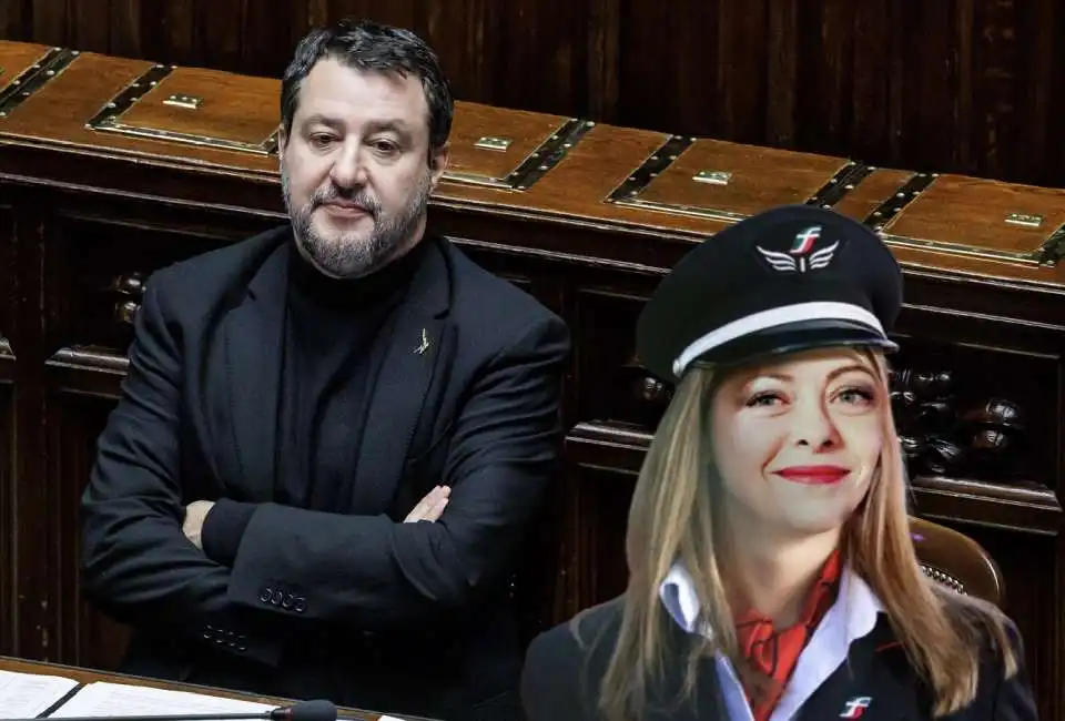 giorgia meloni matteo salvini 