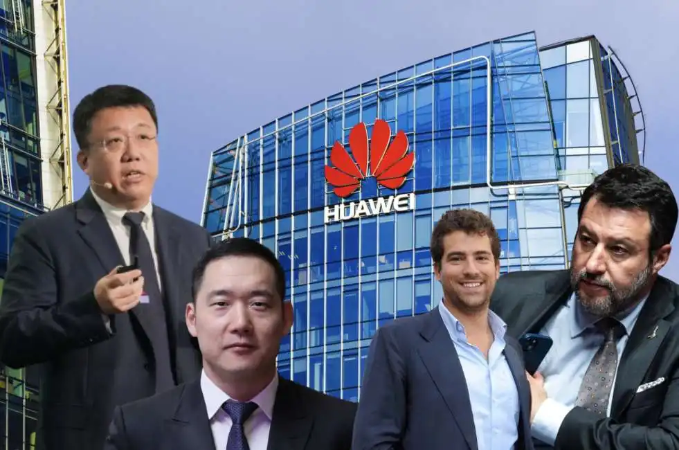 jim lu wilson wang tommaso verdini matteo salvini huawei 