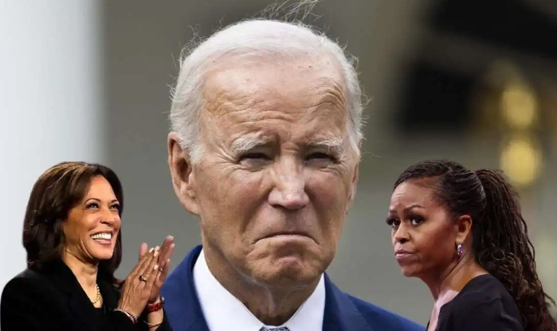 joe biden kamala harris michelle obama