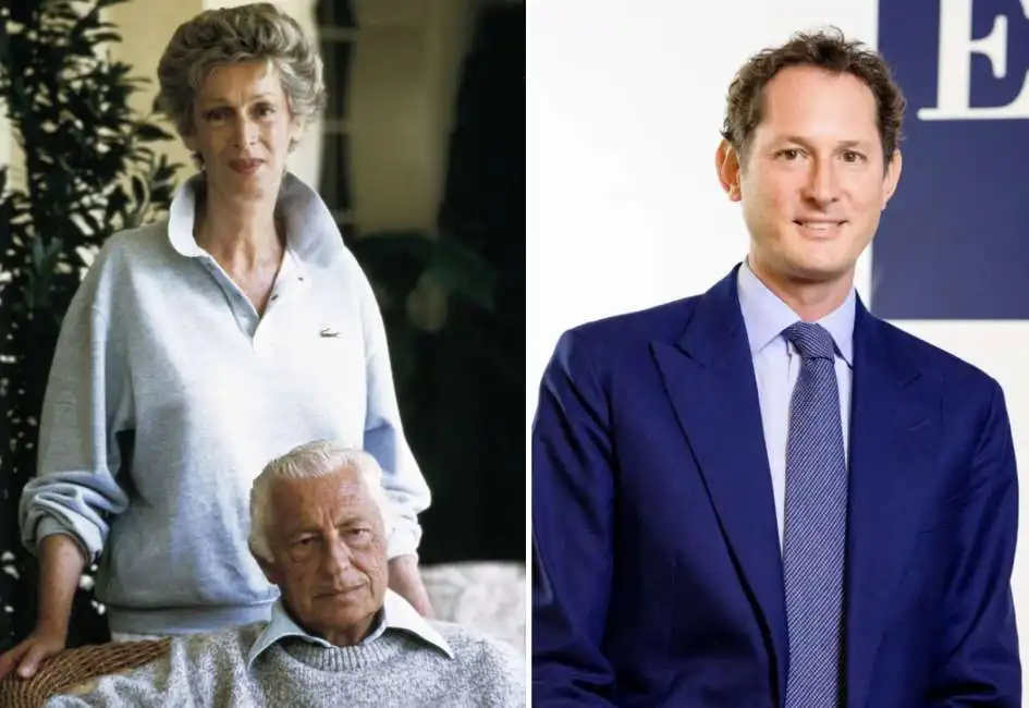 marella caracciolo gianni agnelli john elkann