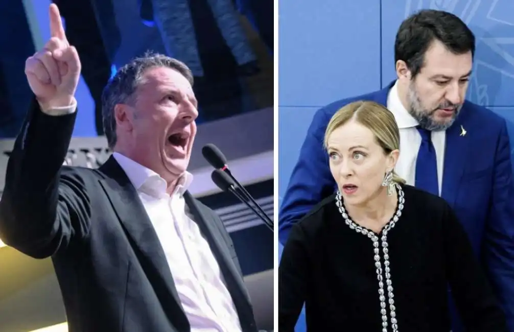 matteo renzi salvini giorgia meloni 