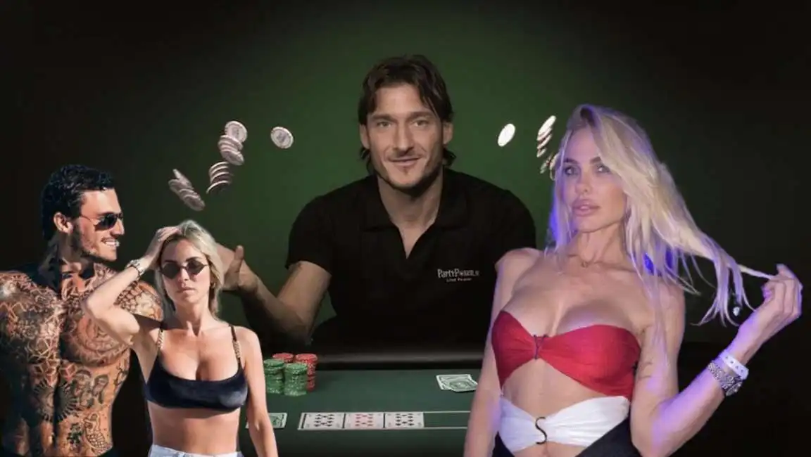 noemi bocchi francesco totti ilary blasi cristiano iovino poker 