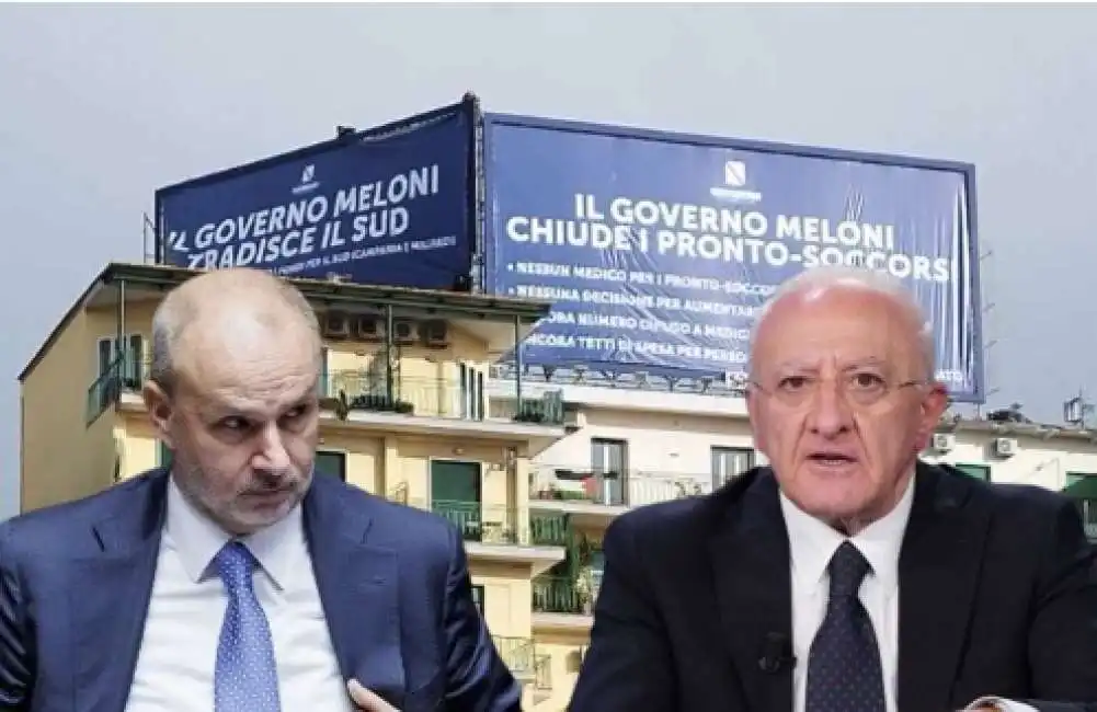 orazio schillaci vincenzo de luca 