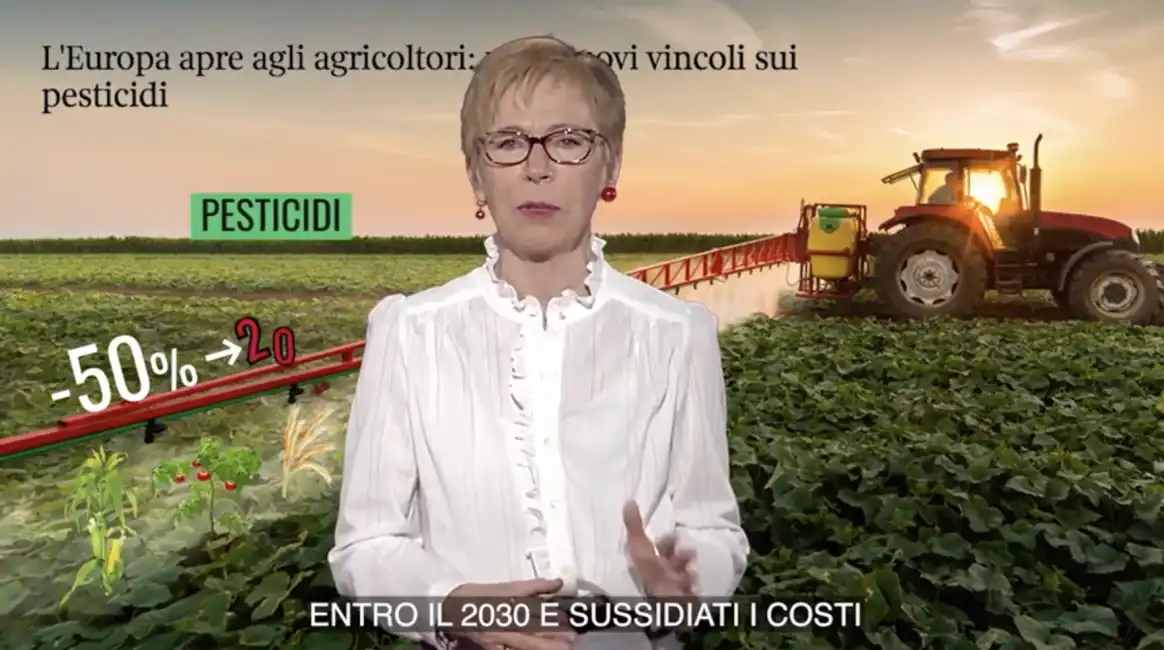 proteste degli agricoltori - milena gabanelli trattori