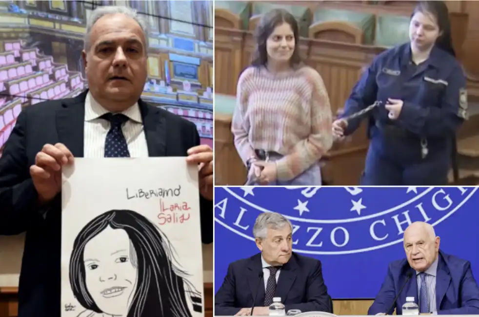 roberto salis ilaria carlo nordio antonio tajani 