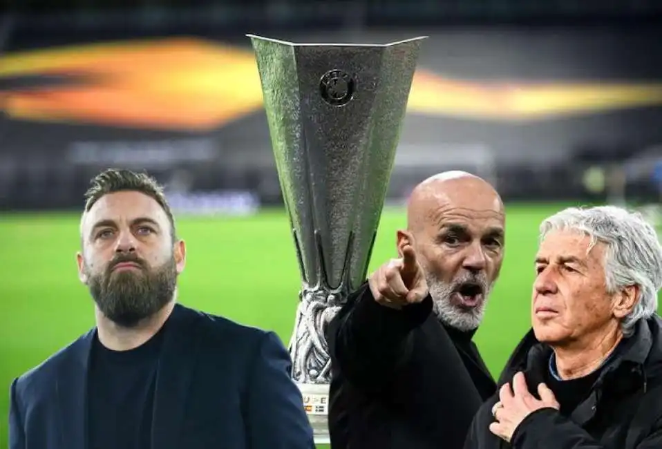 sorteggio europa league gasperini de rossi pioli 