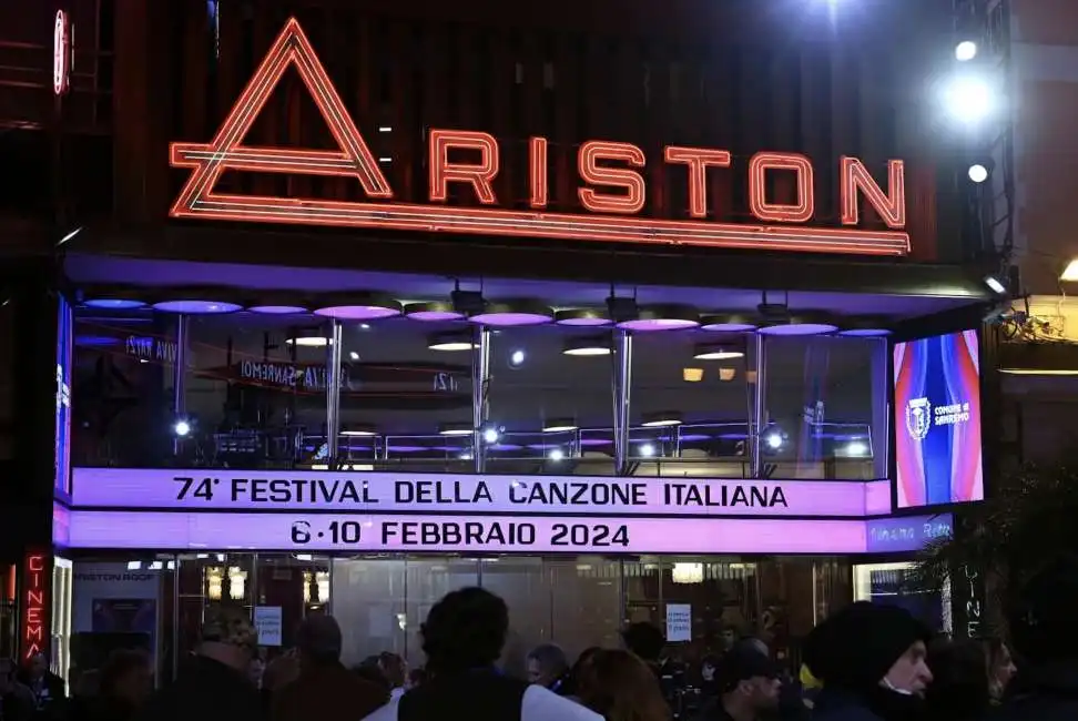 teatro ariston sanremo 2024 