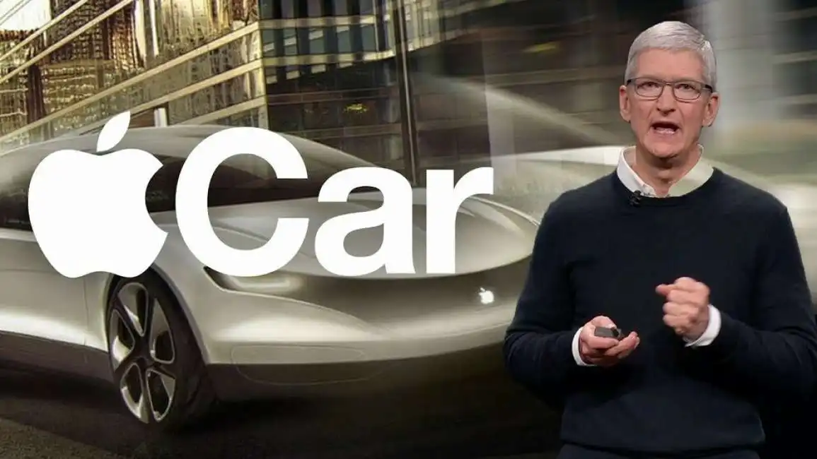 tim coock apple car auto elettrica