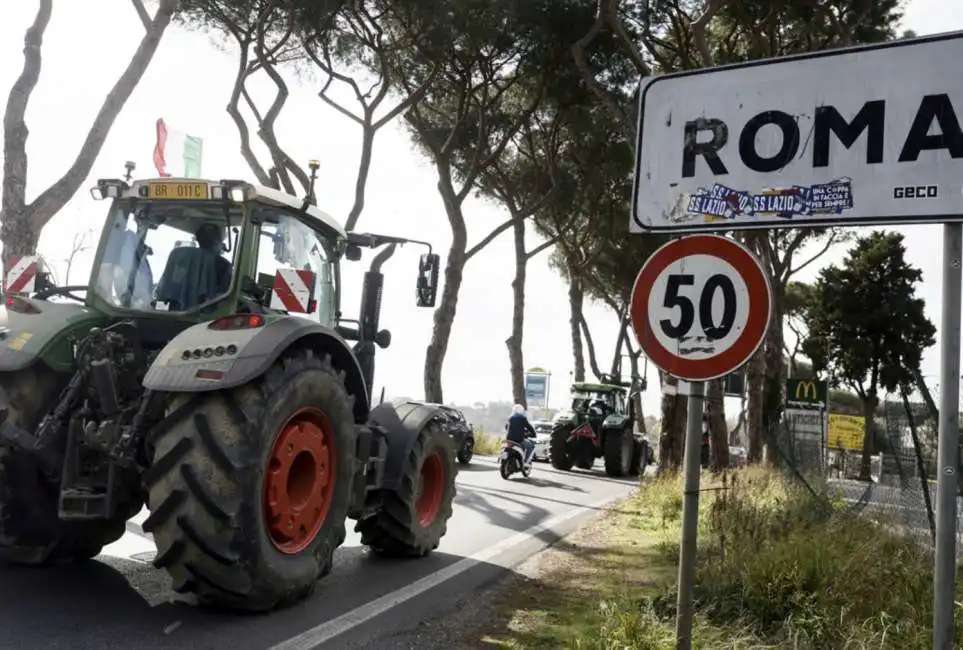 trattori roma agricoltori contadini