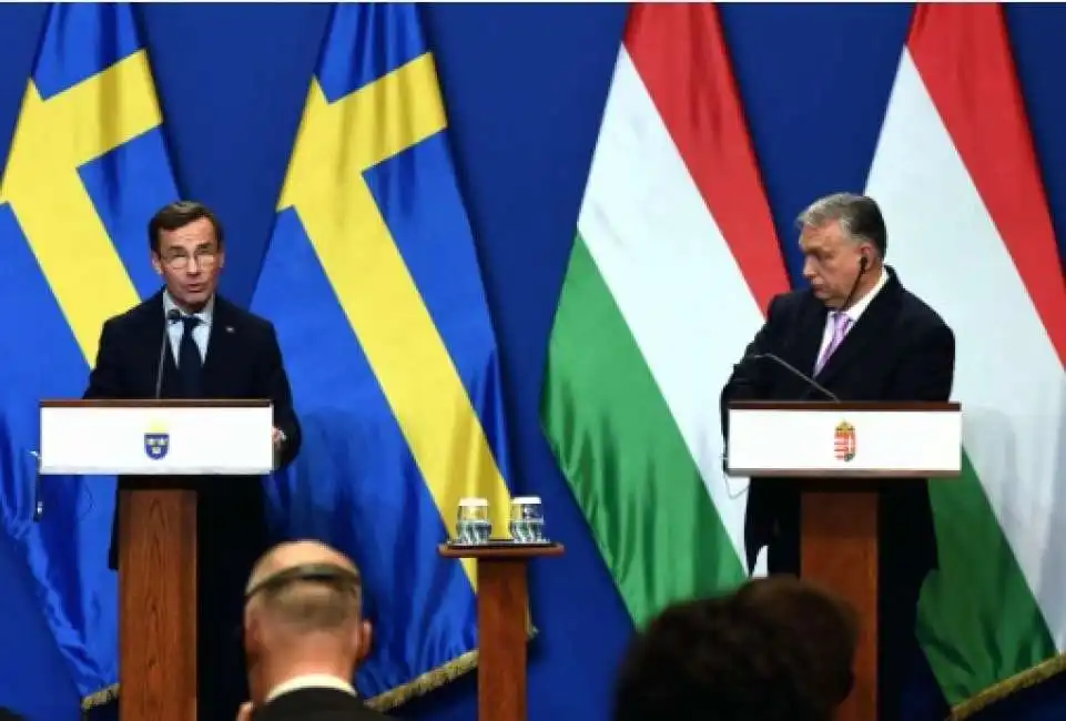 ulf kristersson e viktor orban ungheria svezia