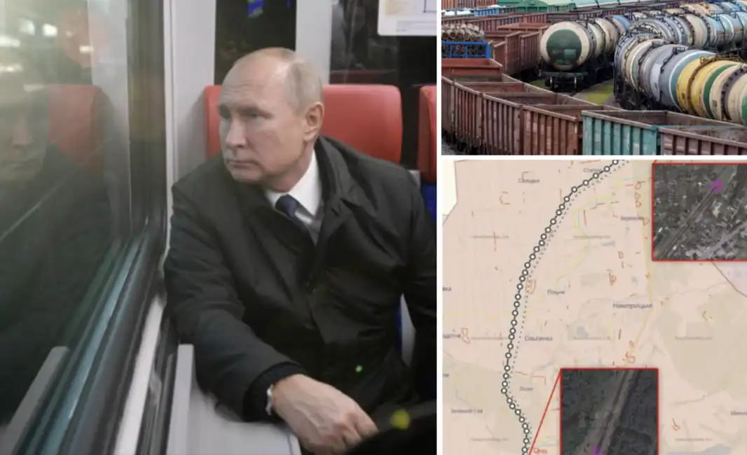 vladimir putin treni donbass treno dello zar ucraina russia