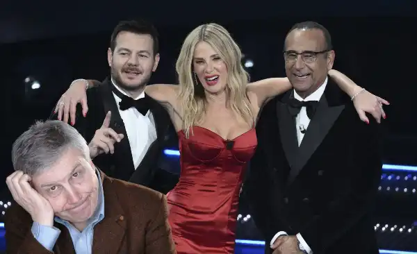 aldo grasso alessandro cattelan alessia marcuzzi carlo conti finale sanremo 2025 2025sanremo