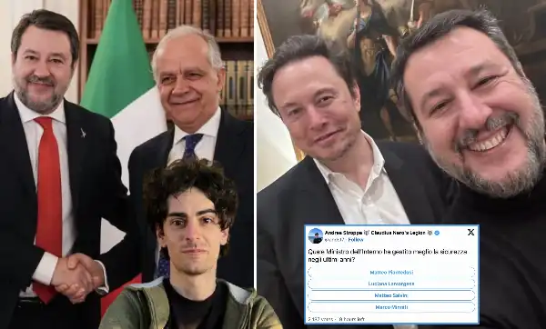 andrea stroppa matteo piantedosi matteo salvini 